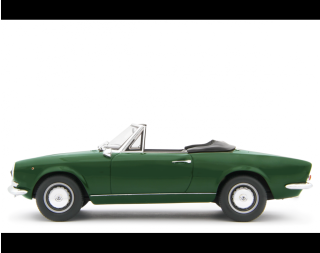 Fiat 124 Sport Spider AS (1438 cc.) 1968 Verde Laudoracing 1:18 Resinemodell (Türen, Motorhaube... nicht zu öffnen!)